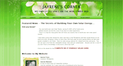 Desktop Screenshot of jayrene.com