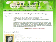 Tablet Screenshot of jayrene.com